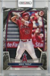 2023 Topps Bowman Mike Trout  Black #89【11/15】 Los Angeles Angels