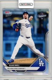 2025 TOPPS NOW Blake Snell #WS-4 Los Angeles Dodgers