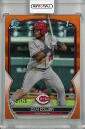 2023 Topps Bowman Cam Collier Chrome Prospects Orange #BCP-125 1st【21/25】 Cincinnati Reds