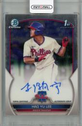 2023 Topps Bowman Hao Yu Lee Chrome Prospect Autographs #CPA-HL 1st Philadelphia Phillies