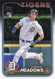 2024 Topps Japan Edition MLB #2 Parker Meadows レギュラーカード RC