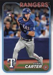 2024 Topps Japan Edition MLB #6 Evan Carter レギュラーカード RC