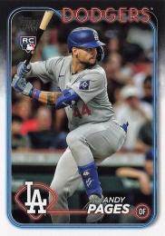 2024 Topps Japan Edition MLB #24 Andy Pages レギュラーカード RC