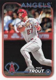 2024 Topps Japan Edition MLB #27 Mike Trout レギュラーカード