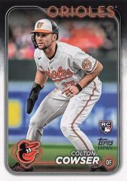 2024 Topps Japan Edition MLB #66 Colton Cowser レギュラーカード RC