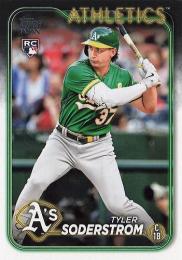 2024 Topps Japan Edition MLB #98 Tyler Soderstrom レギュラーカード RC