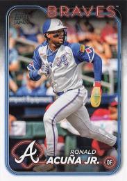 2024 Topps Japan Edition MLB #100 Ronald Acuna Jr. レギュラーカード