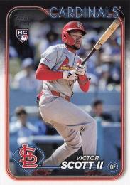 2024 Topps Japan Edition MLB #117 Victor Scott II レギュラーカード RC