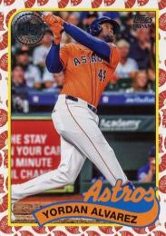 2024 Topps Japan Edition MLB #89J-17 Yordan Alvarez インサートカード '89 Topps Koi