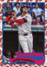 2024 Topps Japan Edition MLB #89J-20 Jose Ramirez インサートカード '89 Topps Koi