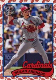 2024 Topps Japan Edition MLB #89J-24 Nolan Arenado インサートカード '89 Topps Koi