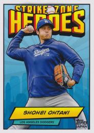 2024 Topps Japan Edition MLB #SZH-3 Shohei Ohtani インサートカード Strike Zone Heroes