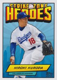 2024 Topps Japan Edition MLB #SZH-10 Hiroki Kuroda インサートカード Strike Zone Heroes