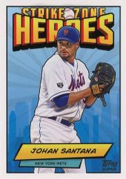 2024 Topps Japan Edition MLB #SZH-11 Johan Santana インサートカード Strike Zone Heroes