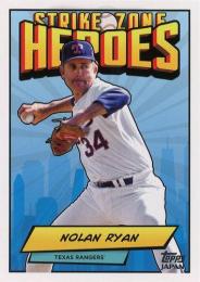 2024 Topps Japan Edition MLB #SZH-14 Nolan Ryan インサートカード Strike Zone Heroes