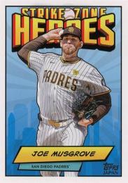 2024 Topps Japan Edition MLB #SZH-16 Joe Musgrove インサートカード Strike Zone Heroes