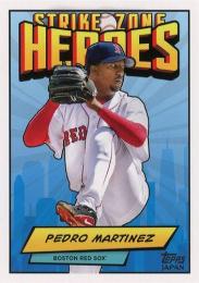 2024 Topps Japan Edition MLB #SZH-21 Pedro Martinez インサートカード Strike Zone Heroes