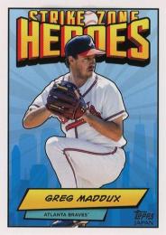 2024 Topps Japan Edition MLB #SZH-25 Greg Maddux インサートカード Strike Zone Heroes