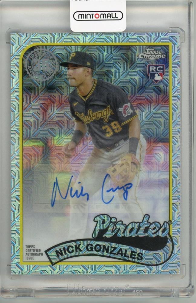 ミントモール / MINT 吉祥寺店 / 2024 SERIES2 Topps Nick Gonzales 直筆サイン Pittsburgh  Porates