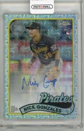 2024 SERIES2 Topps Nick Gonzales 直筆サイン Pittsburgh Porates