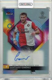 2023-24 Finest UEFA Club Competitions Santiago Gimenez Autographs #ASZ《初期傷あり》