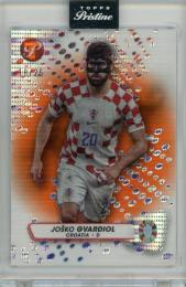 2023 Topps Pristine Road to Euro '24 Josko Gvardiol Orange Pristine Refractors #21【18/25】