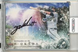 BBM GENESIS/ジェネシス 2021 T-岡田 クロス直筆サインカード【11/30】 オリックスバファローズ