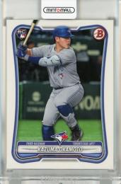 2026 Topps Bowman Kazuma Okamoto Base RC #28《角つぶれあり》