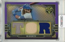 2022 Topps Triple Threads Bo Bichette Relics Amethyst #TTRBB4【09/27】