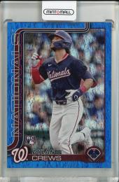 2025 Topps Series 1 Dylan Crews Blue Holo Foil【093/150】 Washington Nationals