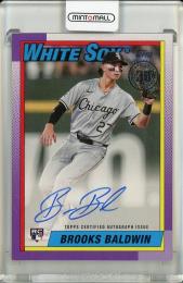 2025 Topps Series 1 Brooks Baldwin 1990 Topps Autographs Chicago White Sox