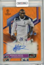 2022-23 Finest UEFA Club Competitions Autographs Jermain Defoe 直筆サイン【05/25】 Tottenham Hotspur