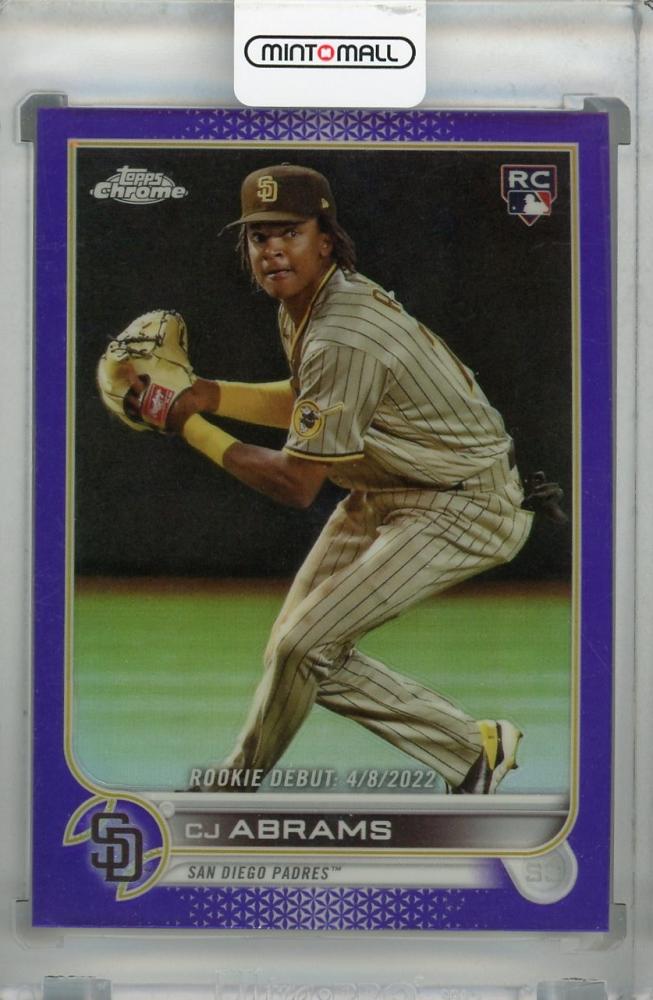 ミントモール / MINT 浦和店 / 2022 Topps Chrome Update Series San Diego Padres CJ  Abrams Base Purple Refractor (RD)(パラレル版)