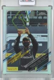 2021 Topps Chrome Formula 1 Racing Cards Lewis Hamilton Base/Grand Prix Winers/Base Refractor/#139 AMG Petronas