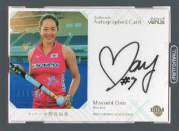 2020 BBM ShiningVenus シャイニングヴィーナス ホッケー 小野真由美 直筆サインカード 103/120