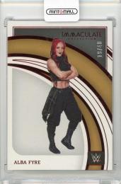 2022 PANINI Immaculate Collection WWE WWE Red #76 Alba Fyre 【19/40】