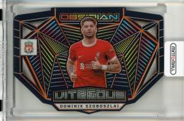 2023-24 Panini Obsidian Dominik Szoboszlai Vitreous Electric Etch Orange #7【55/99】