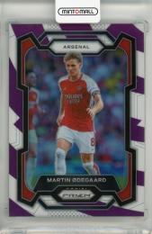 2023-24 Panini Prizm English Premier League Martin Odegaard Purple and White Stripes #19【15/92】