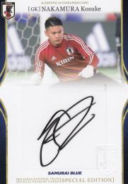 2019 サッカー日本代表スペシャルエディション  中村航輔 直筆サインカード(プレミアム版) 10/10