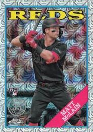 2023 Topps Update MLB #T88CU-3 Matt McLain インサートカード '88 Topps Silver Pack Chrome RC