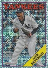 2023 Topps Update MLB #T88CU-34 Luis Severino インサートカード '88 Topps Silver Pack Chrome