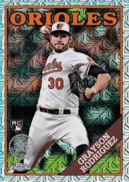 2023 Topps Update MLB #T88CU-57 Grayson Rodriguez インサートカード '88 Topps Silver Pack Chrome RC