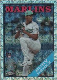 2023 Topps Update MLB #T88CU-66 Eury Perez インサートカード '88 Topps Silver Pack Chrome RC