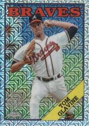 2023 Topps Update MLB #T88CU-87 Tom Glavine インサートカード '88 Topps Silver Pack Chrome