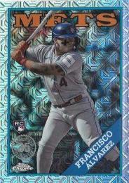 2023 Topps Update MLB #T88CU-60 Francisco Alvarez インサートカード '88 Topps Silver Pack Chrome RC