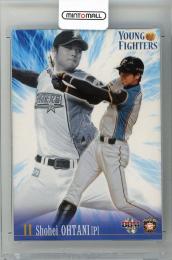 2013 BBM 北海道日本ハムファイターズ YOUNG FIGHTERS 大谷翔平 レギュラーカード #YF01《表面右側に製作段階での縦線あり》