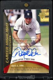 2009 Ultimate Collection #DJ2 Derek Jeter Career Highlight Signatures【11/21】 New York Yankees