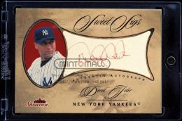 2003 Fleer Showcase #DJ3 Derek Jeter Sweet Sigs Red Ink【04/50】 New York Yankees