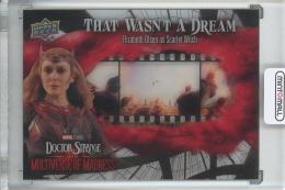 2024 Upper Deck Marvel Studios Doctor Strange and the Multiverse of Madness Elizabeth Olsen as Scarlet Witch  That Wasn't a Dream/Tier 1/#FC-4