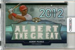 2012 Topps Triple Threads Albert Pujols Flashback Relics #TTFR13【34/36】